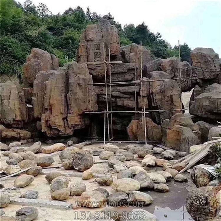 景区户外造景水泥塑石假山景观博鱼网页版