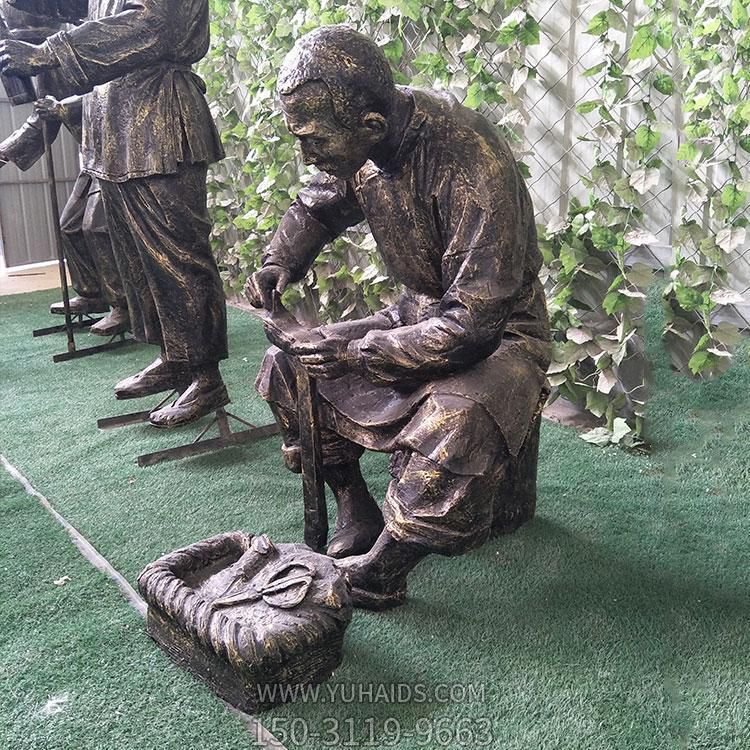 修鞋人物玻璃钢博鱼网页版