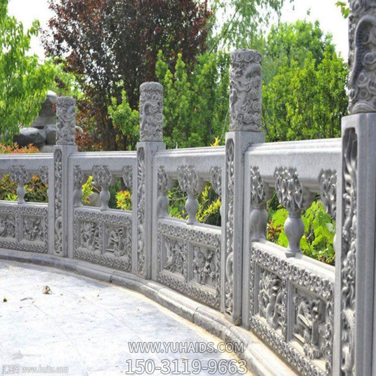 公园景区装饰花岗岩防护石栏杆多种造型博鱼网页版