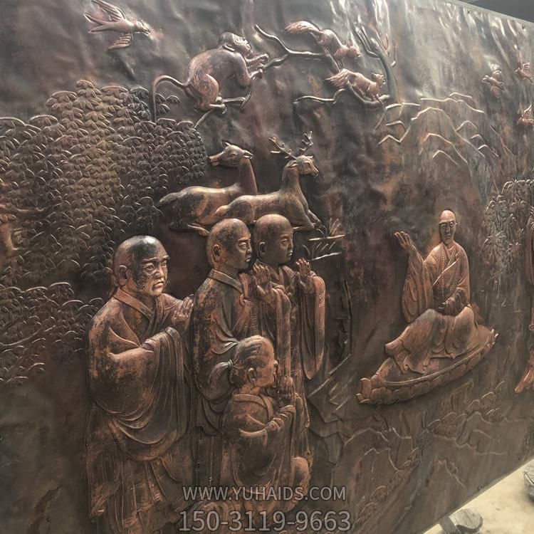 庭院别墅门口室内创意铜雕壁画博鱼网页版