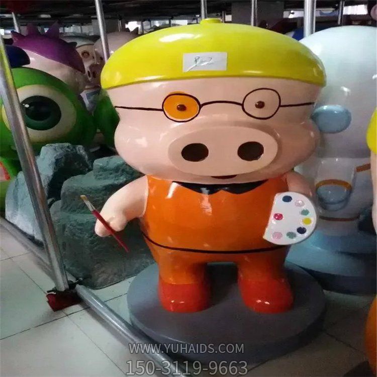 幼儿园玻璃钢卡通动画人物博鱼网页版