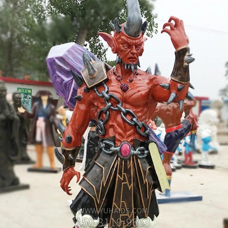 玻璃钢户外景区游戏动漫人物博鱼网页版