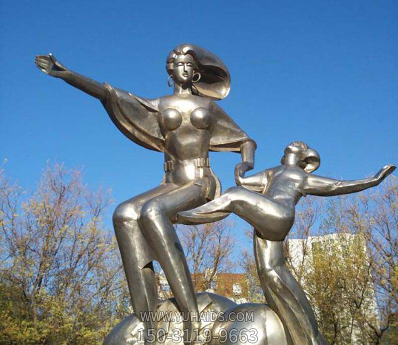 镜面不锈钢跳舞公园运动博鱼网页版