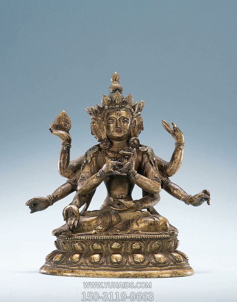 寺院铜雕尊胜佛母博鱼网页版