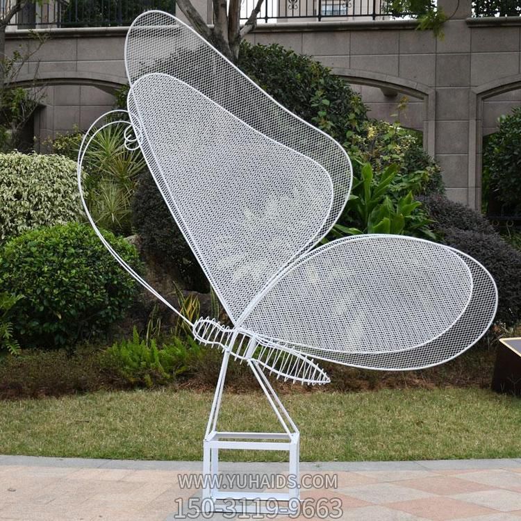 不锈钢镂空抽象园林金属拉丝蝴蝶博鱼网页版