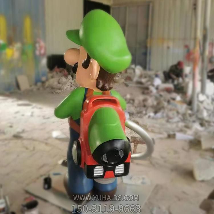 玻璃钢彩绘园林商场超级玛丽博鱼网页版