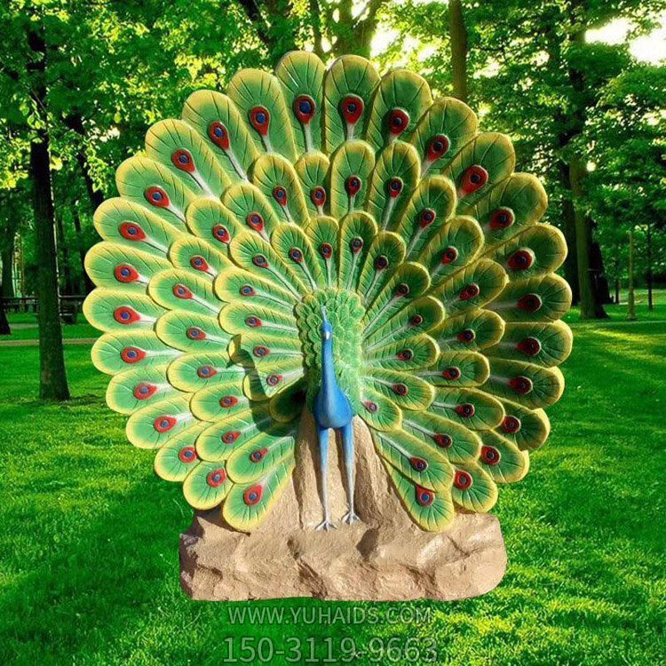 玻璃钢开屏孔雀博鱼网页版