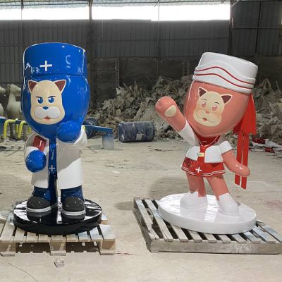 商场户外园林景观创意卡通公仔博鱼网页版