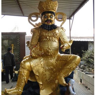 铜雕寺庙大型四大天王博鱼网页版