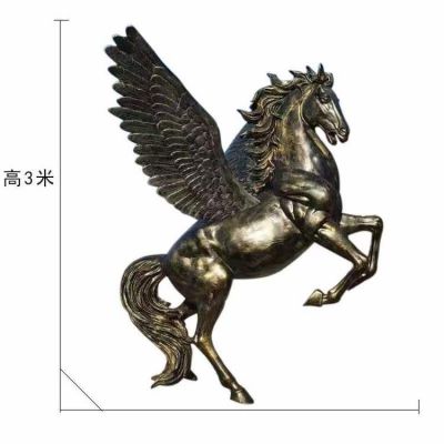 园林大型玻璃钢仿铜飞马博鱼网页版
