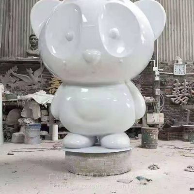 商场景区摆放玻璃钢卡通动物博鱼网页版  