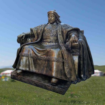 景点装饰大型纯铜锻造历史名人雕像