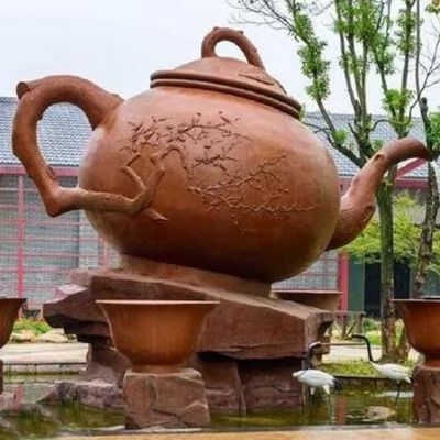 景区景点玻璃钢大型茶壶博鱼网页版