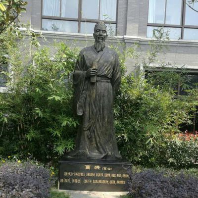 玻璃钢仿铜户外园林景观名人景观博鱼网页版