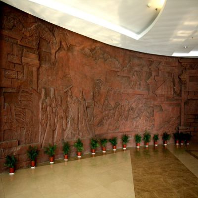 室内装饰墙黄铜锻造壁影壁画博鱼网页版