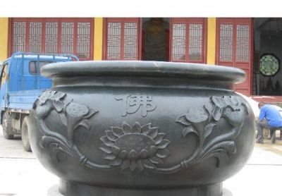 水缸寺庙铜雕浮雕花纹缸博鱼网页版