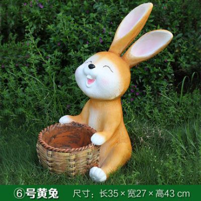 兔子博鱼网页版-小区摆放玻璃钢喷漆兔子博鱼网页版