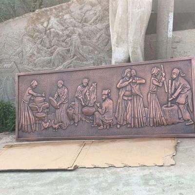 庭院室内大型铜雕浮雕壁画博鱼网页版