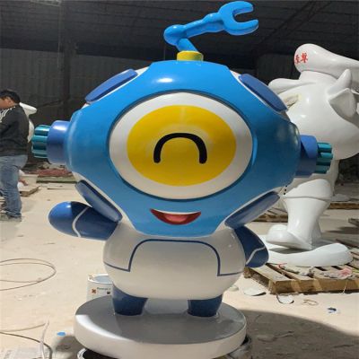 玻璃钢卡通店铺户外公仔博鱼网页版