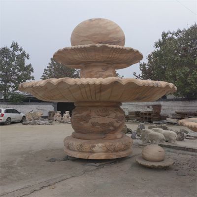 庭院欧式水景大型水钵石雕喷泉博鱼网页版