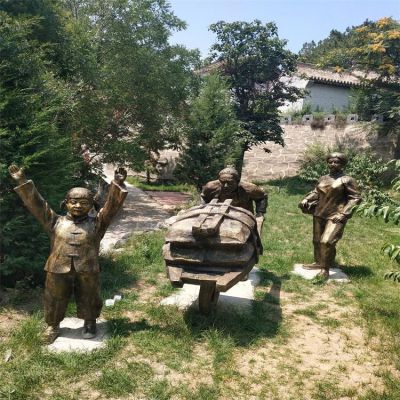 户外园林景观铜雕户外园林景观人物博鱼网页版