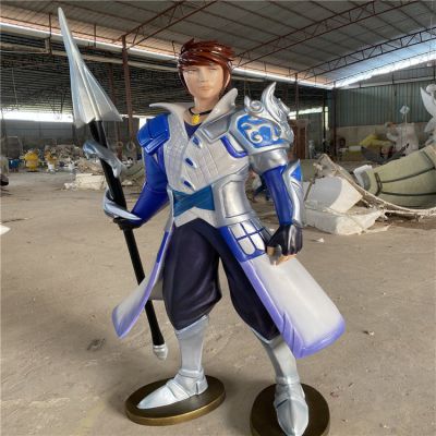 电影院玻璃钢动漫人物博鱼网页版