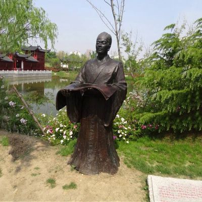 公园历史名人铜雕蔡伦博鱼网页版