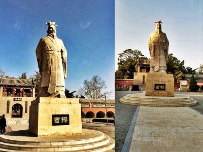 寺院石雕古代名人曹操博鱼网页版