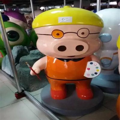 幼儿园玻璃钢卡通动画人物博鱼网页版