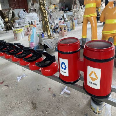 玻璃钢创意灭火器垃圾桶博鱼网页版