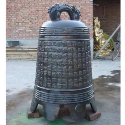 宗教寺庙浮雕字体祈福铜钟博鱼网页版