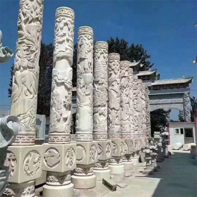 广场户外园林景观龙柱博鱼网页版