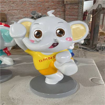 玻璃钢各种生肖卡通彩绘动物博鱼网页版