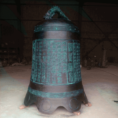 青铜吊钟，仿古钟