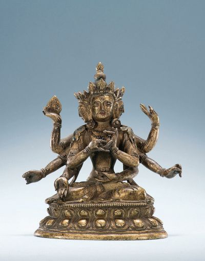 寺院铜雕尊胜佛母博鱼网页版