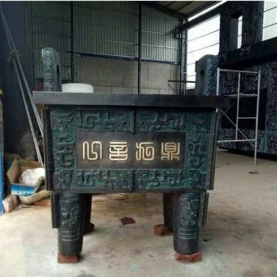 庭院寺庙大型铜雕鼎博鱼网页版摆件