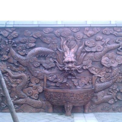 浮雕大型户外园林景观壁画影壁博鱼网页版