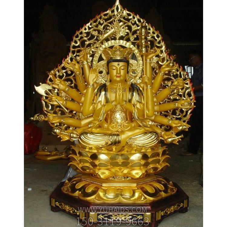 景区寺庙玻璃钢千手观音博鱼网页版