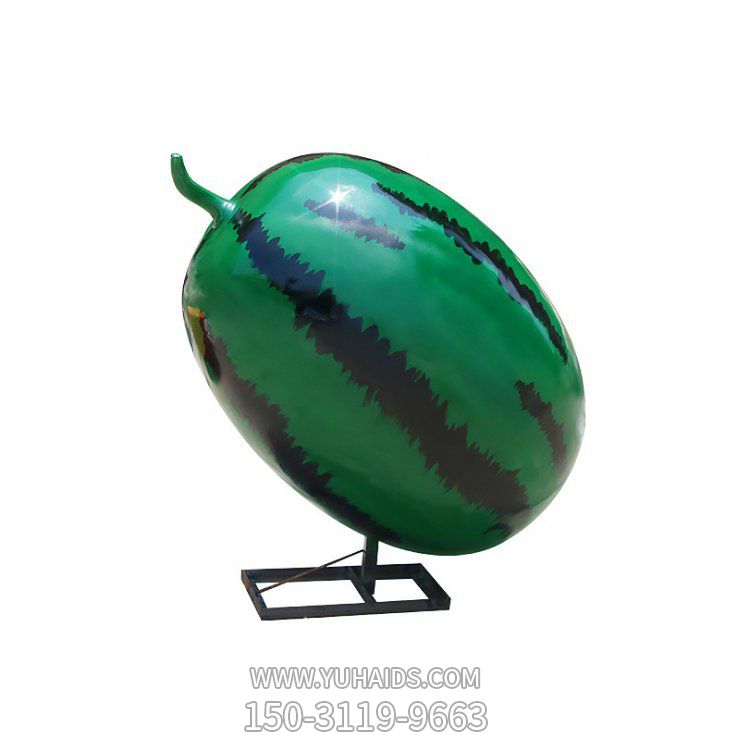 玻璃钢仿真水西瓜园林景观装饰摆件博鱼网页版