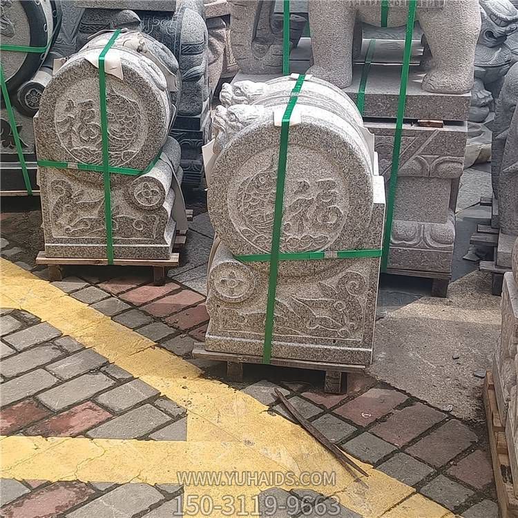 大理石石雕户外园林青石石雕抱鼓石博鱼网页版