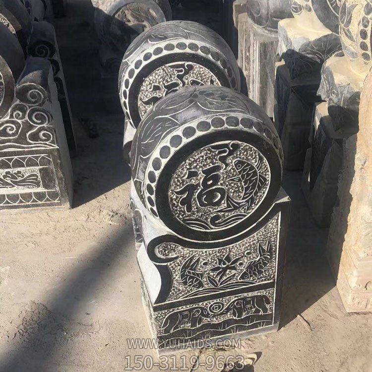 园林户外青石石雕园林户外青石石雕抱鼓石博鱼网页版