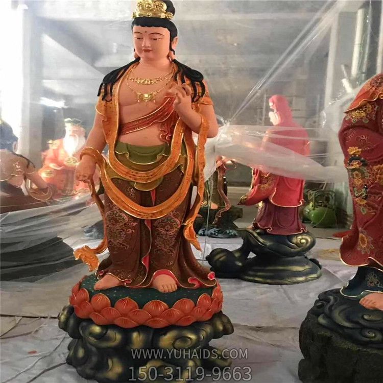 玻璃钢彩绘寺庙供奉菩萨观音博鱼网页版