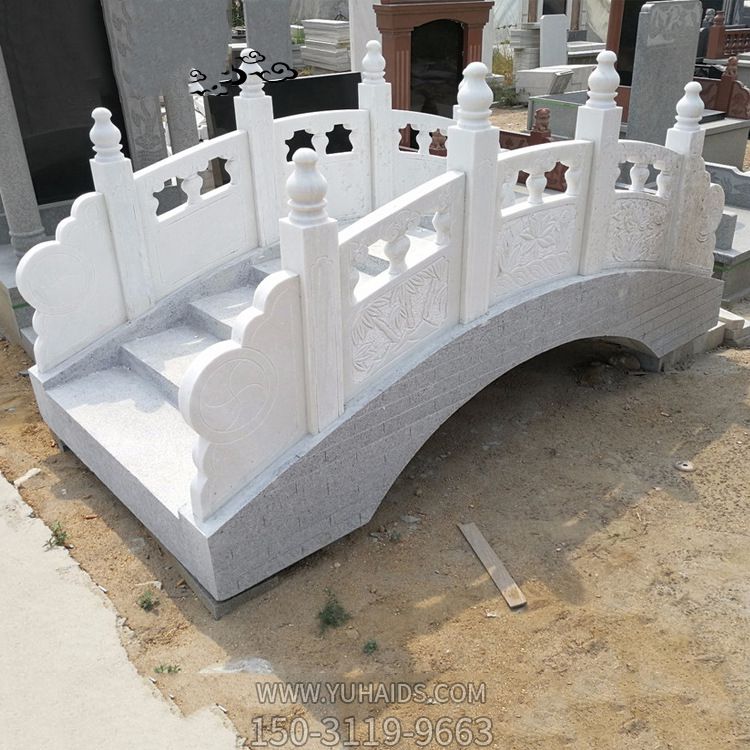 医院公园装饰摆放小石拱桥博鱼网页版