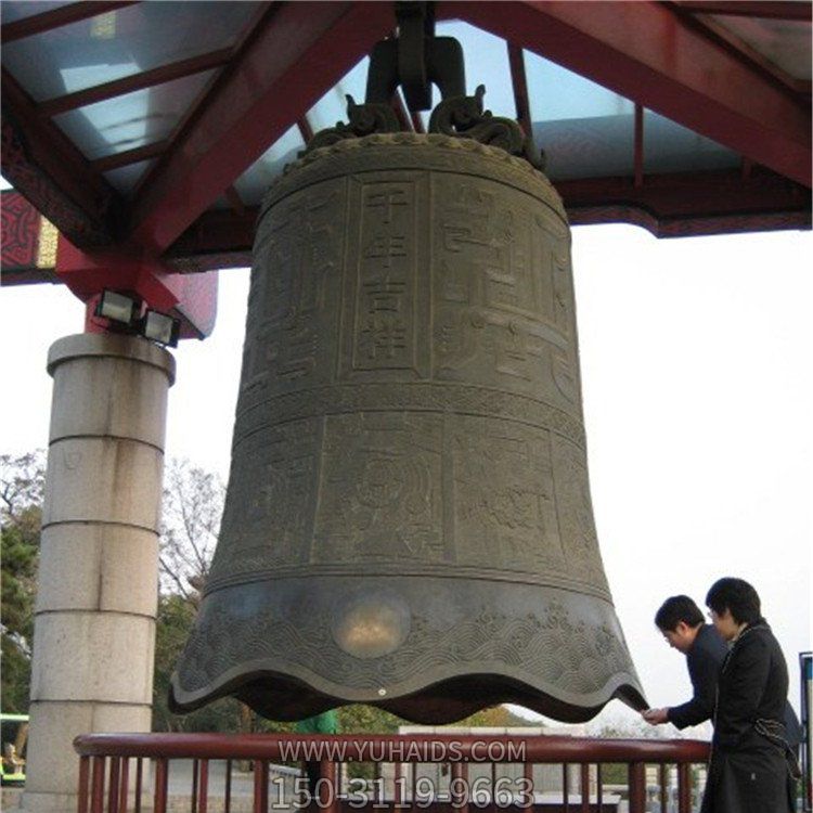 寺院大型祈福青铜钟工艺品博鱼网页版