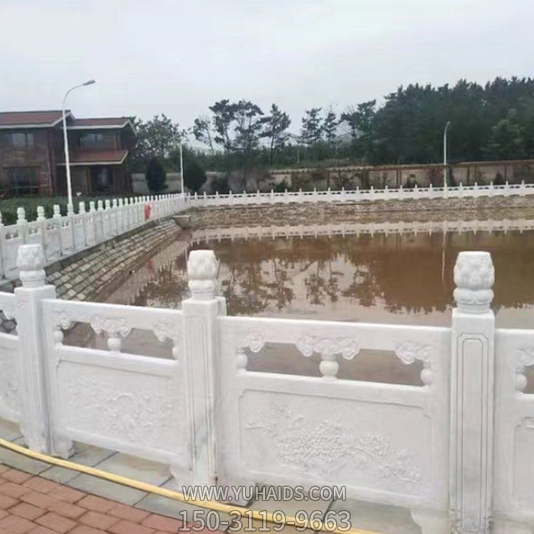 大理石石雕户外园林河道栏杆栏板博鱼网页版