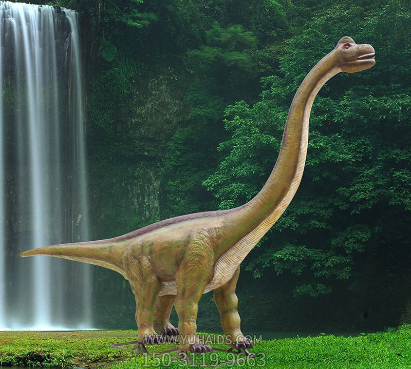 户外草原大型仿真玻璃钢侏罗纪恐龙博鱼网页版
