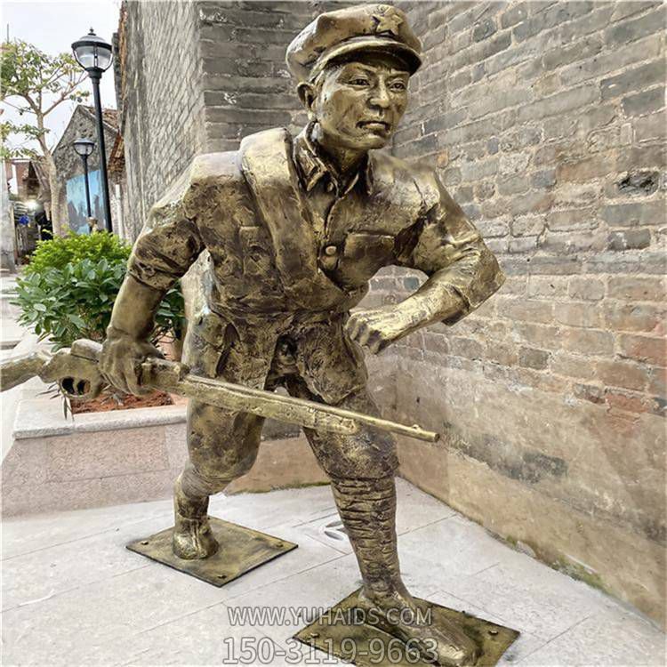 玻璃钢仿铜户外景观人物博鱼网页版