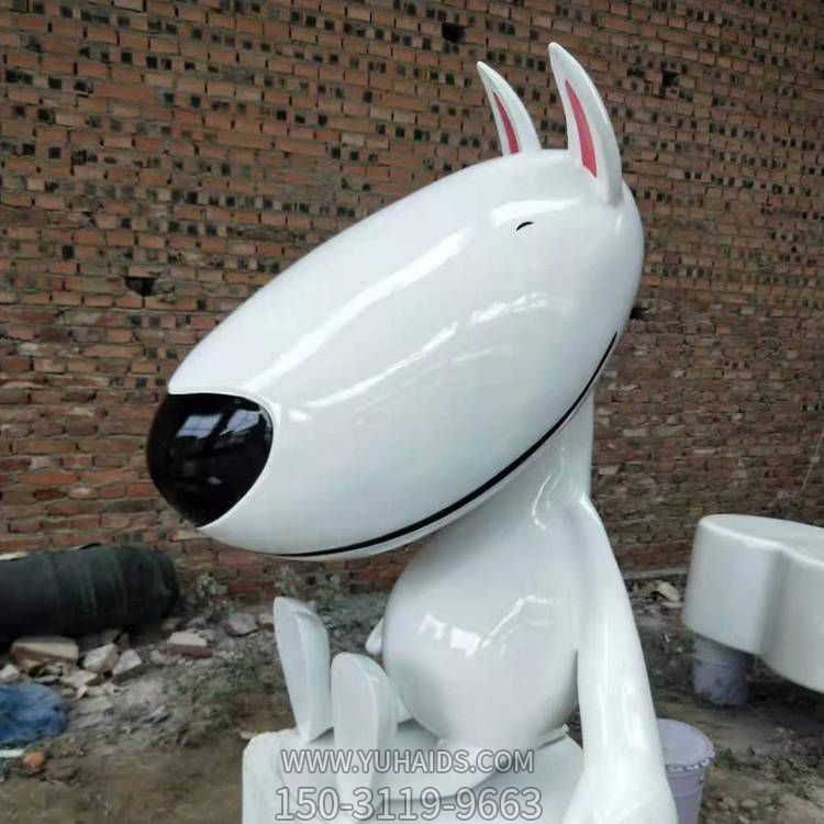 玻璃钢卡通户外园林景去抽象狗博鱼网页版