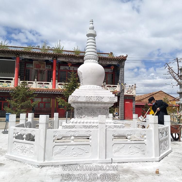 寺庙宗教大型石雕舍利塔博鱼网页版