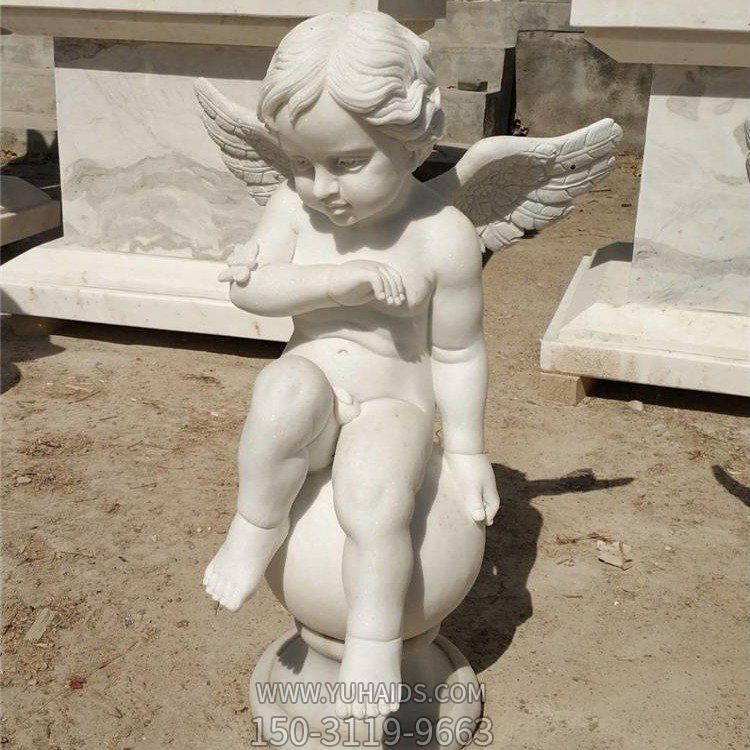 丘比特雕像 小天使大理石西方人物博鱼网页版